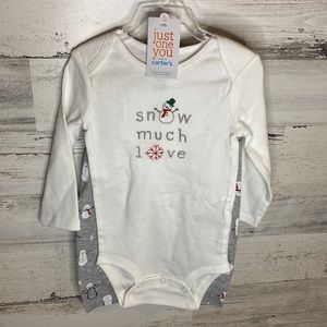 Carters Winter Baby Outfit Size 12 Months NEW